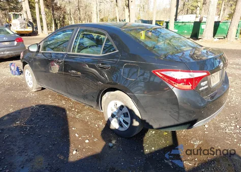 2014 Toyota Corolla L из США, поврежденный, VIN 2T1BURHE5EC067207